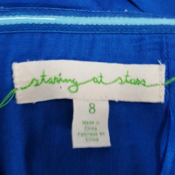 Anthropologie Staring at stars strapless dress - Picture 7 of 8